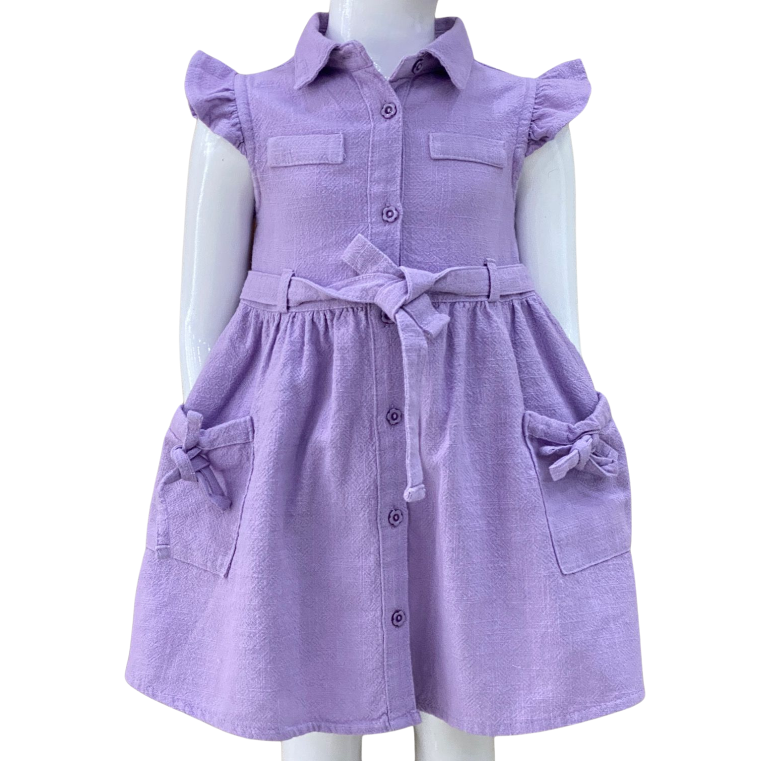 Sunlit Paradise's Cotton Girl Dress-0