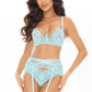 Floral Lace Thong Panty Axami Allure-2