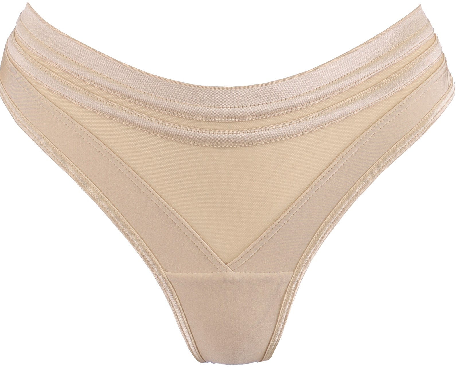 Axami Linea Nude Soft Brazilian Thong Panty-2
