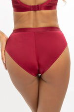 Axami Linea Burgundy Soft Bikini Panty-1