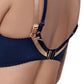 Axami Blue Lagoon Soft Sheer Balconette Bra-3