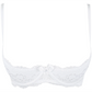 Sexy Open Cup Lace Bra Axami Love Cave White-4