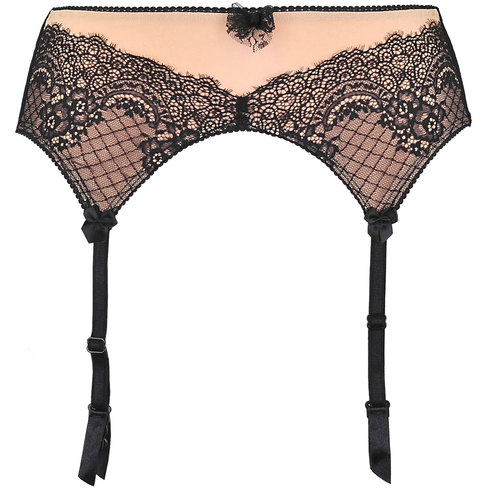 Axami Peep Show Soft Lace Garter Belt Axami-2