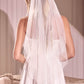 Pearl Drops Fingertip Veil