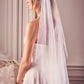 Pearl Drops Fingertip Veil