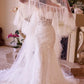 Couture Ruffle Edge 2-Tier Veil