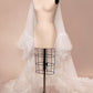 Couture Ruffle Edge 2-Tier Veil