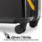 Kustom Kulture 3-Piece Expandable Hardside Spinner Luggage Set