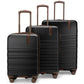 Retro Trek 3-Piece Expandable Hardside Spinner Luggage Set-1