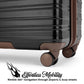 Retro Trek 3-Piece Expandable Hardside Spinner Luggage Set-4