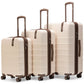 Retro Trek 3-Piece Expandable Hardside Spinner Luggage Set-5
