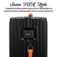 Cross Roads Polycarbonate Carry-on Suitcase with Aluminum Frame-3