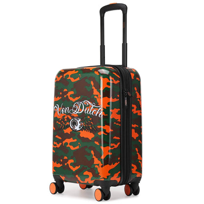 Kustom Kulture Expandable Hardside Carry-on Spinner Suitcase-0