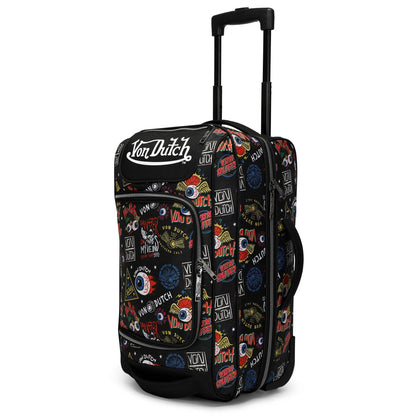 Jax Black 20" Carry-on Rolling Duffel-0