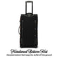 Jax Black 28" Checked Rolling Duffel