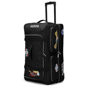 Signature Patch 28" Checked Rolling Duffel-0