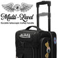 Signature Patch 28" Checked Rolling Duffel-3