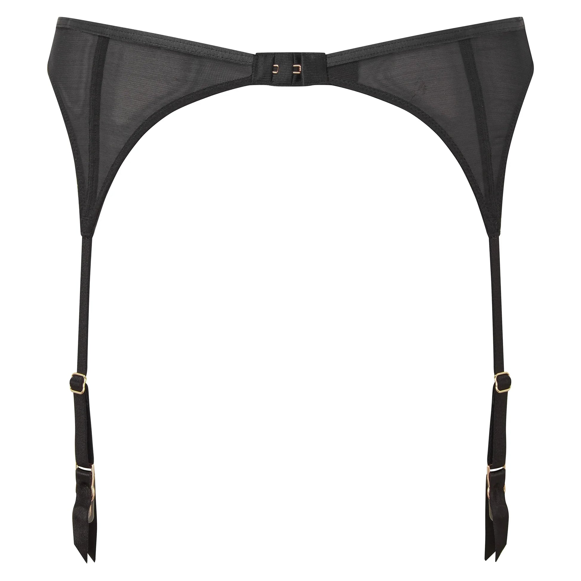 Gossard VIP Captivate Sheer Mesh Garter Belt-3