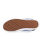 Vans men's Knu Skool sneakers in navy and white with chunky sole and signature side stripe
