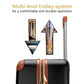 Vintage 3 Piece Expandable Retro Luggage Set-3