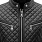Vinnie Black Leather Jacket - Men Leather Jacket Black