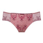 Samanta Viola Rose Sheer Mesh Tulle Embroidered Brief Panty-2