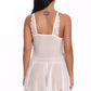 Mesh and Contrast Lace Babydoll