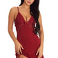 Lacy Inset Chemise