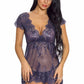 Lacy Cap Sleeve Babydoll