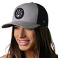 Vancouver Trucker Hat | Gray Black VAN Snapback