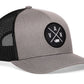 Vancouver Trucker Hat | Gray Black VAN Snapback