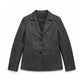 Whet Blu NYC Jill women's black lambskin leather blazer jacket