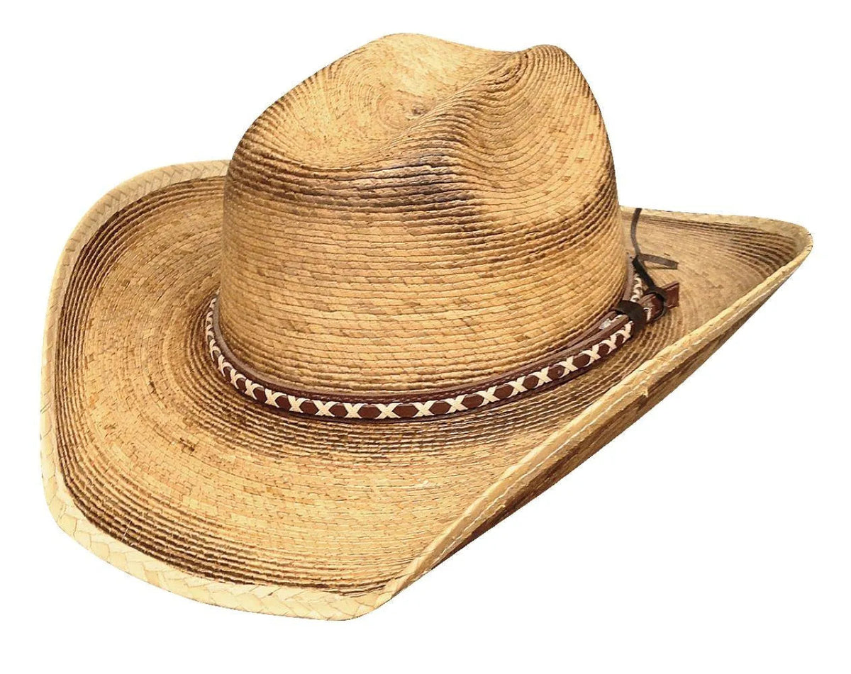 HatCountry Bullhide West Texas toddler straw cowboy hat with a classic western crown and brim
