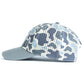 Terreno Hats Ridge Wetland Camo cap featuring a nature-inspired camouflage pattern and adjustable brim.