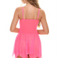 Jagged Hem Flyaway Babydoll