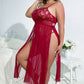 Plus Size Flyaway Split Babydoll