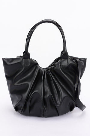 Faux Leather Tote Bag - Farnelli