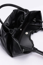 Faux Leather Tote Bag - Farnelli