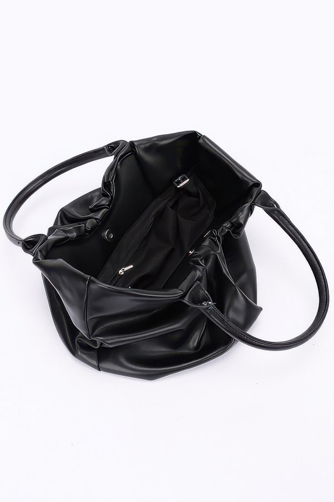 Faux Leather Tote Bag - Farnelli