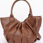 Faux Leather Tote Bag - Farnelli