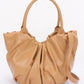 Faux Leather Tote Bag - Farnelli