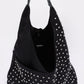 Rhinestone Studded Bindle Bag - Farnelli