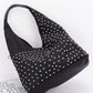 Rhinestone Studded Bindle Bag - Farnelli