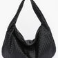 Faux Leather Braided Shoulder Bag - Farnelli
