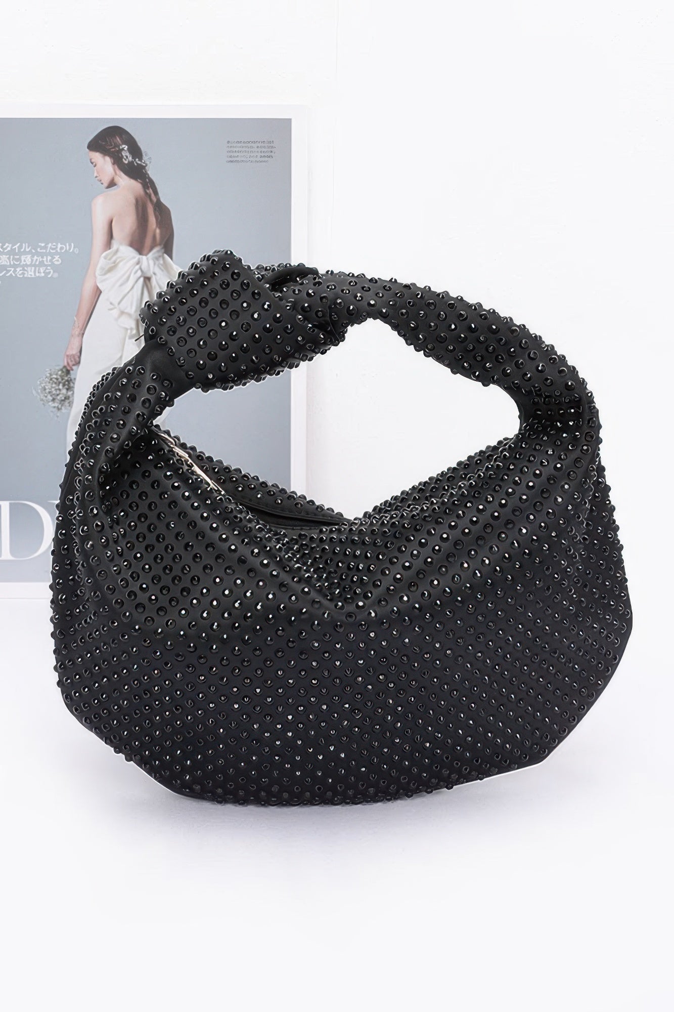 Hotfix Rhinestone Clutch - Farnelli