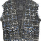 Plaid Tweed Vest - Farnelli