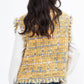 Plaid Tweed Vest - Farnelli