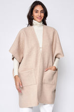 Open Front Pocket Kimono - Farnelli