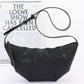 Faux Leather Croissant Bag - Farnelli