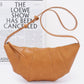 Faux Leather Croissant Bag - Farnelli